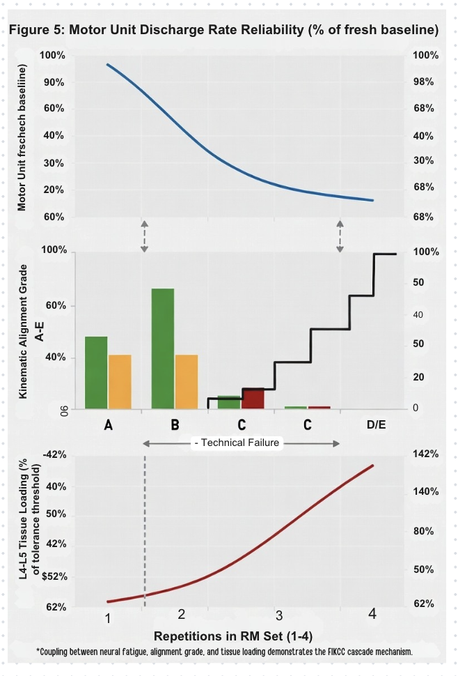Figure 5 — The Grade C-to-D Clinical Threshold showing the mechanistic inflection point on the load–tolerance continuum.